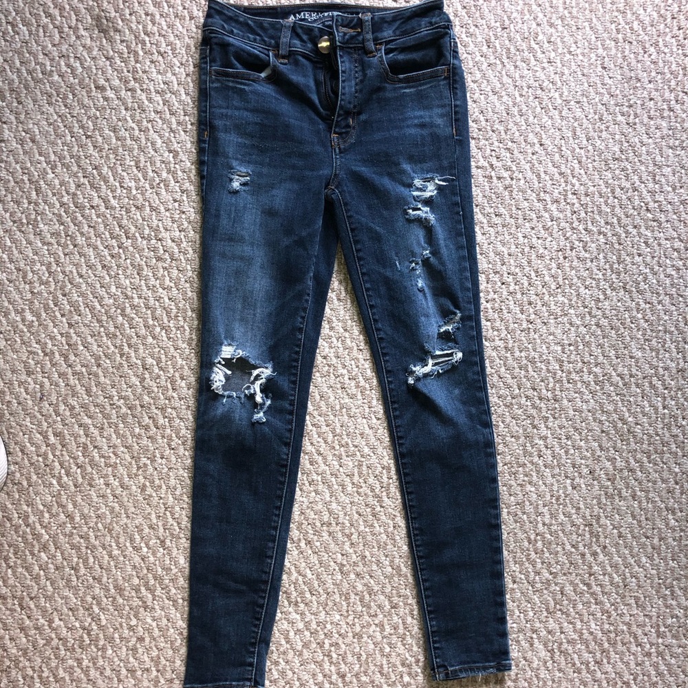 American Eagle High Waisted Skinny Jeans